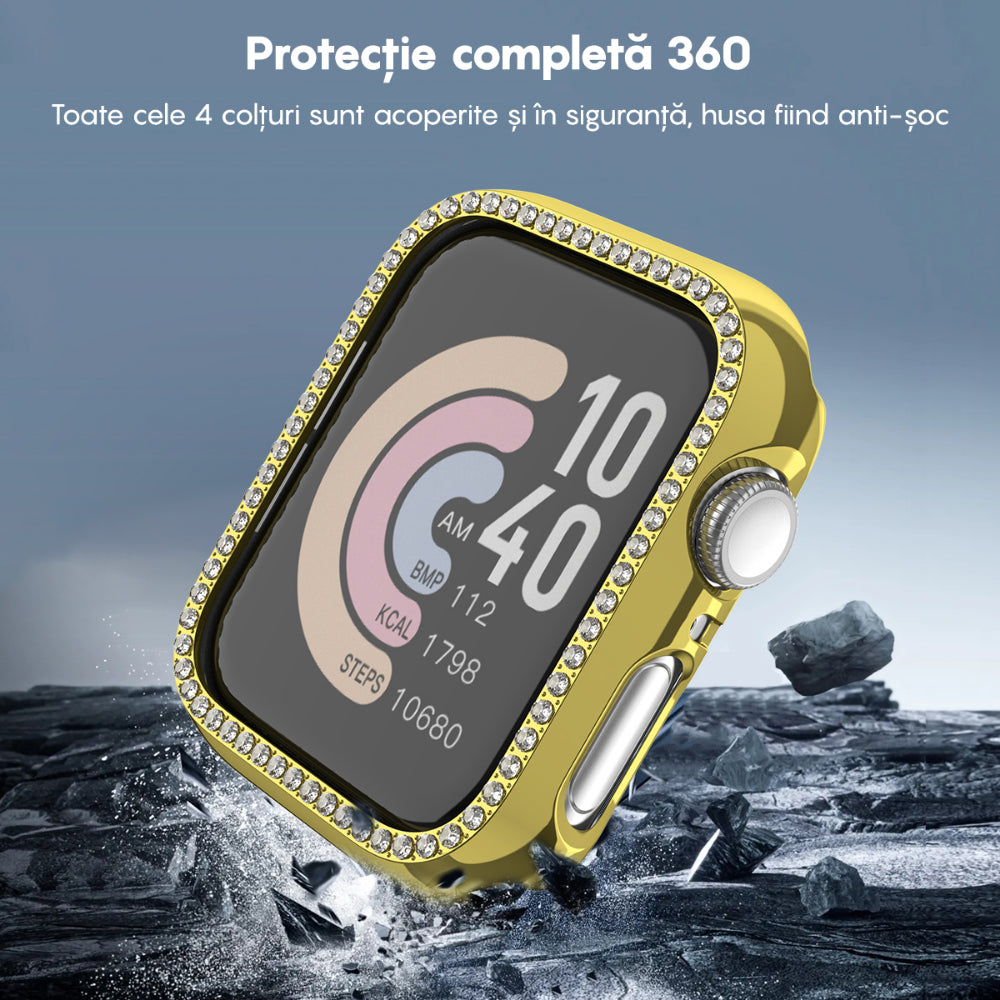 Carcasa Diamond - Apple Watch 7/8/9 - 41MM - Gold
