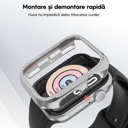 Carcasa Diamond - Apple Watch 7/8/9 - 41MM - Silver
