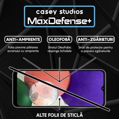MaxDefense+ Glass Film - Samsung Galaxy A22 5G - Black