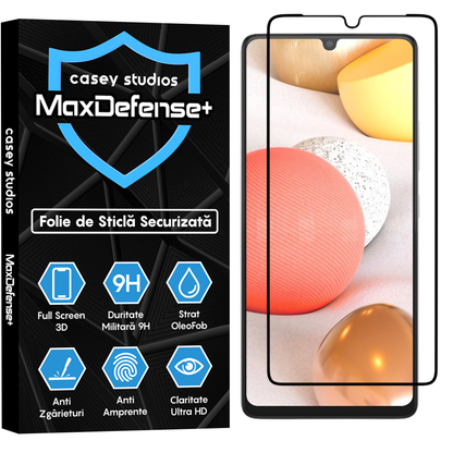 MaxDefense+ Glass Film - Samsung Galaxy A42 5G - Black