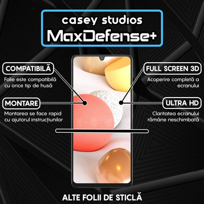 MaxDefense+ Glass Film - Samsung Galaxy A42 5G - Black