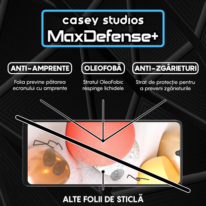 MaxDefense+ Glass Film - Samsung Galaxy A42 5G - Black