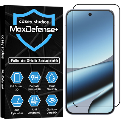 MaxDefense+ Glass Film - Google Pixel 10 Pro XL - Black