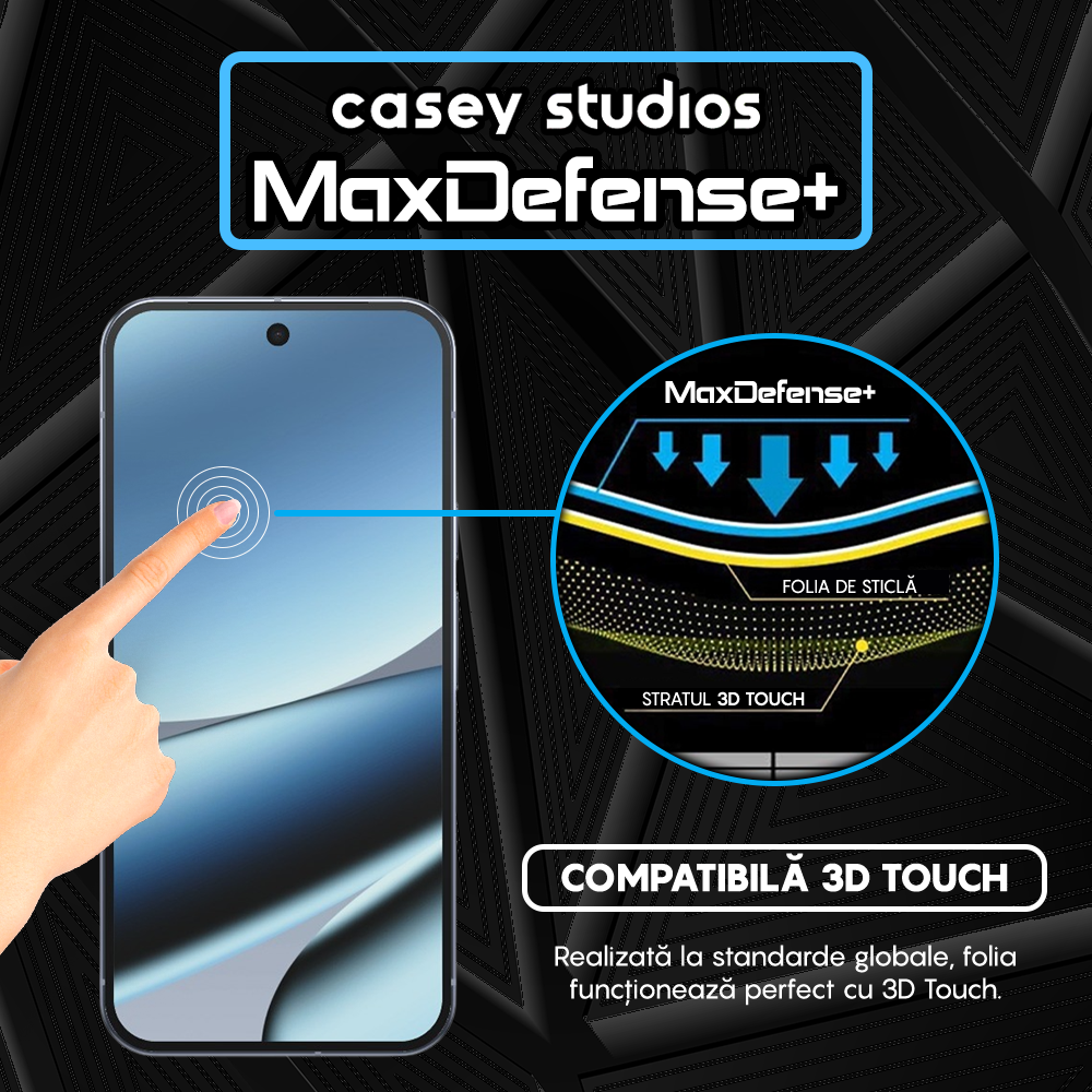 MaxDefense+ Glass Film - Google Pixel 10 Pro XL - Black