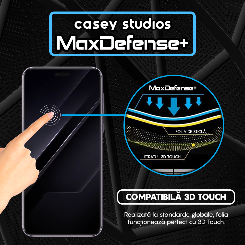 MaxDefense+ Glass Film - Honor Magic 7 RSR Porsche Design - Black
