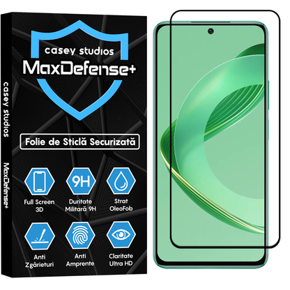 Glass Screen Protector MaxDefense+ - Huawei nova 12 - Black