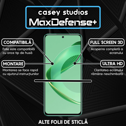Glass Screen Protector MaxDefense+ - Huawei nova 12 - Black
