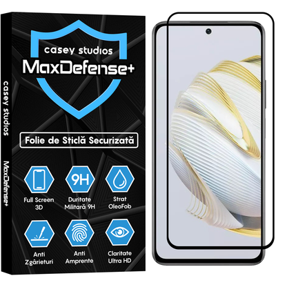 MaxDefense+ Glass Film - Huawei nova 12 SE - Black