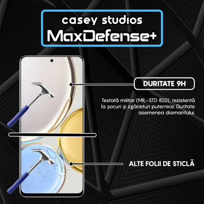 MaxDefense+ Tempered Glass - Honor Magic 4 Lite 5G - Black