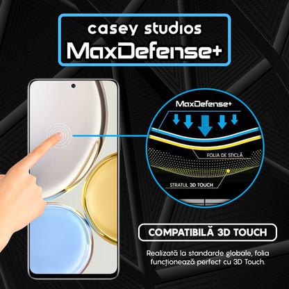 MaxDefense+ Tempered Glass - Honor Magic 4 Lite 5G - Black