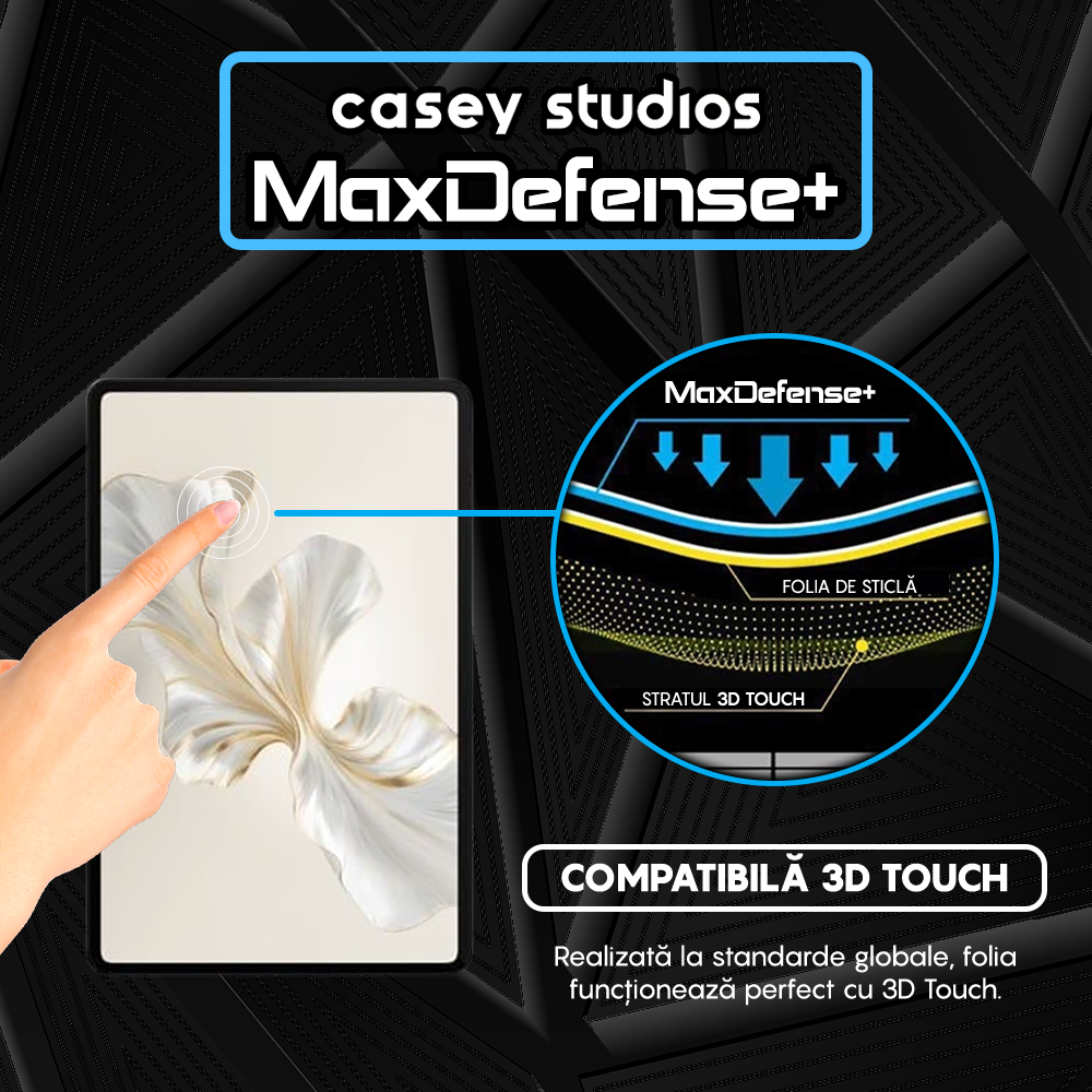 MaxDefense+ Glass Film - Honor Pad 9 Pro - Clear