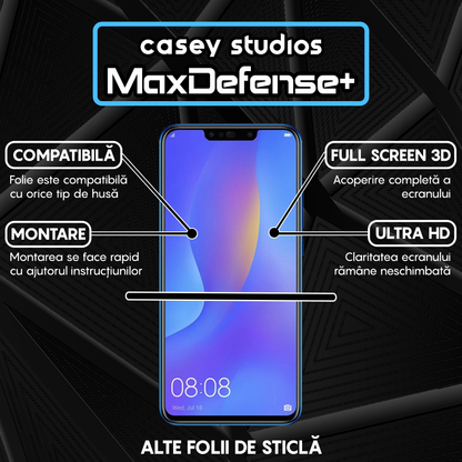 MaxDefense+ Glass Film - Huawei Honor 10 Lite/Honor 20 Lite/P Smart 2019/P Smart Plus 2019 - Black