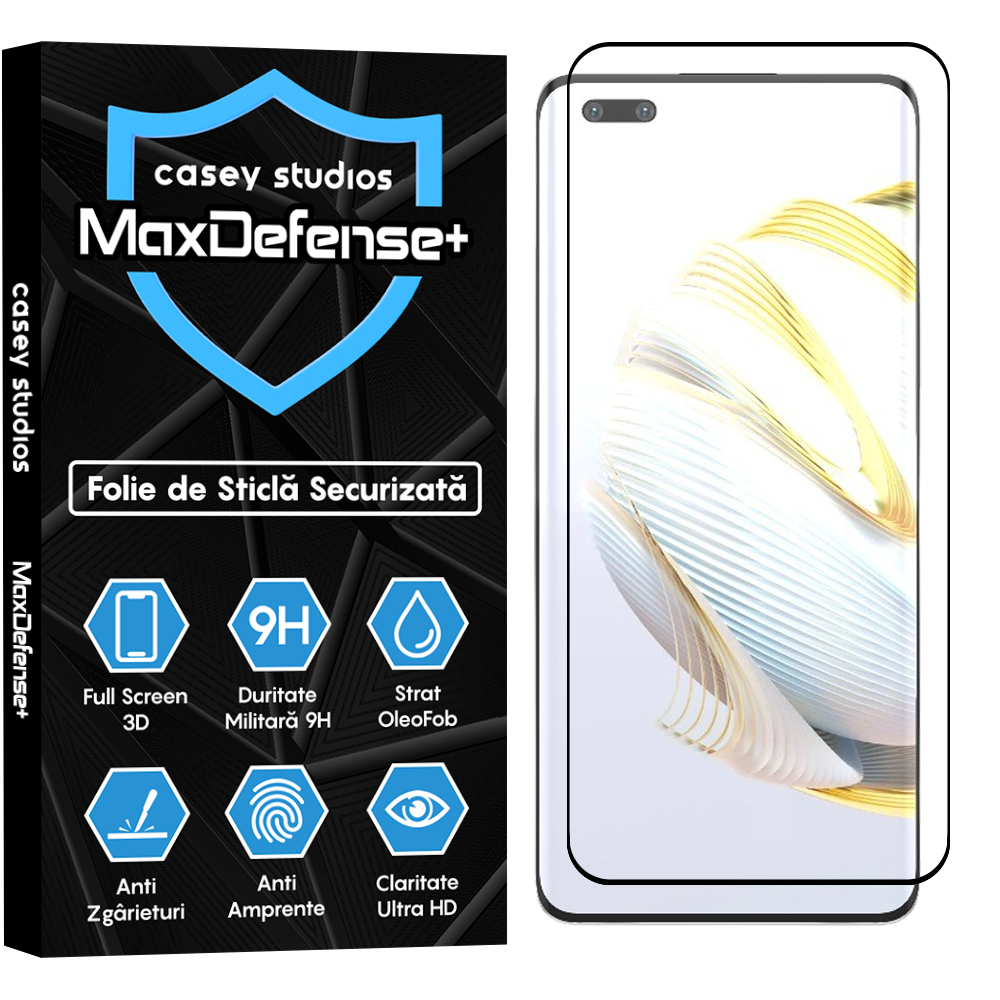 MaxDefense+ Glass Film - Huawei nova 10 Pro - Black