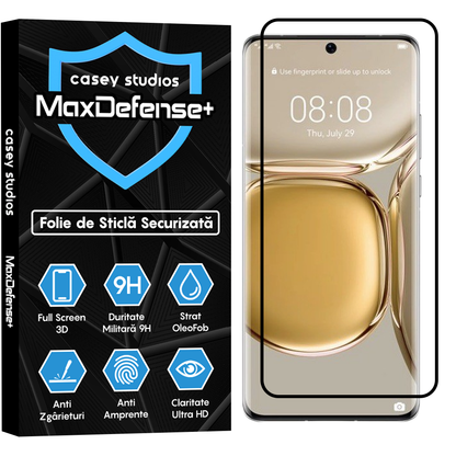 MaxDefense+ Glass Film - Huawei P50 Pro - Black