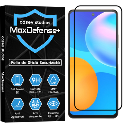 MaxDefense+ Glass Film - Huawei P smart 2021 - Black
