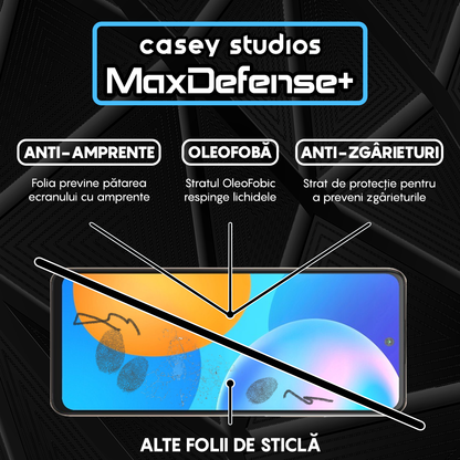MaxDefense+ Glass Film - Huawei P smart 2021 - Black
