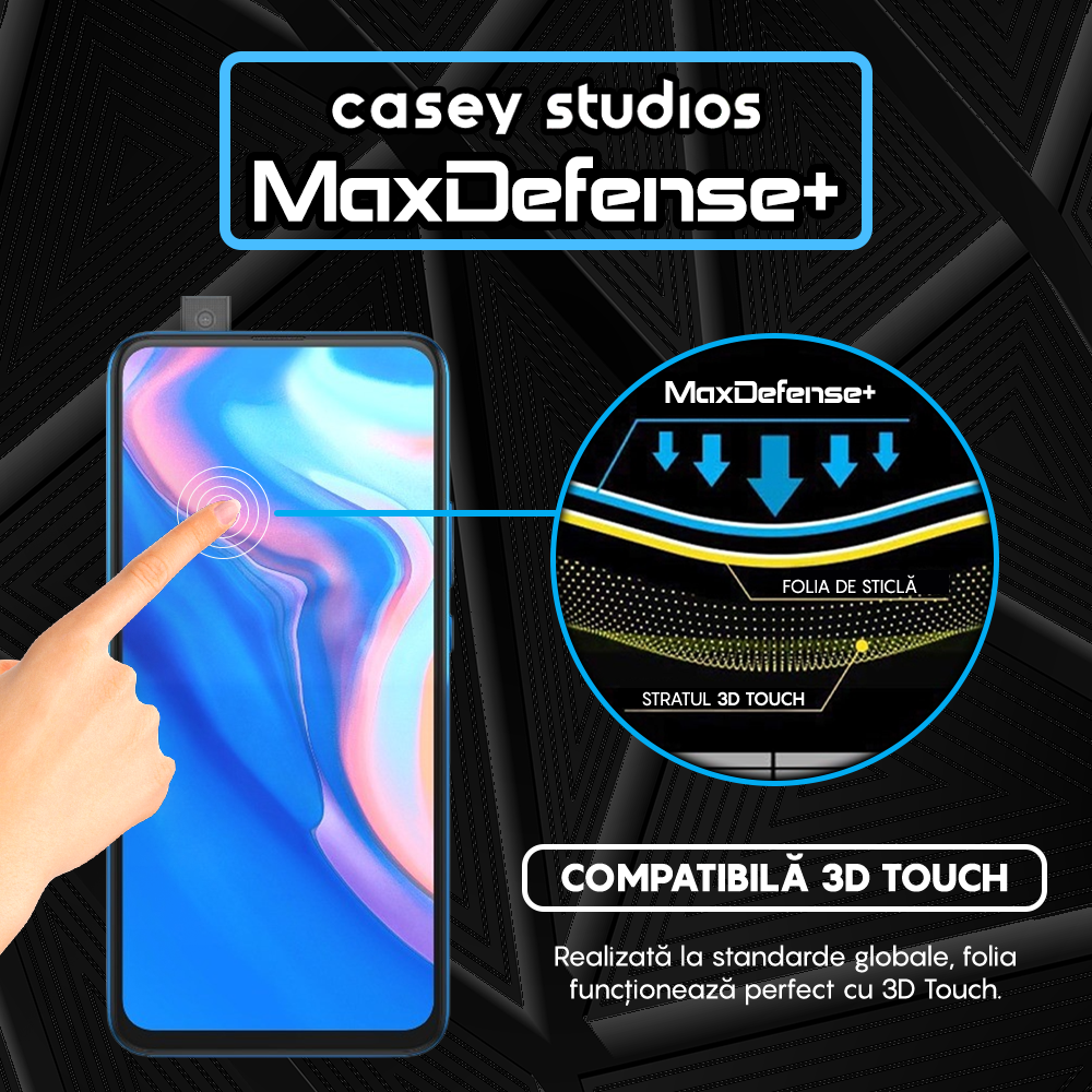 MaxDefense+ Glass Film - Huawei P Smart Z/Y9 Prime 2019 - Black