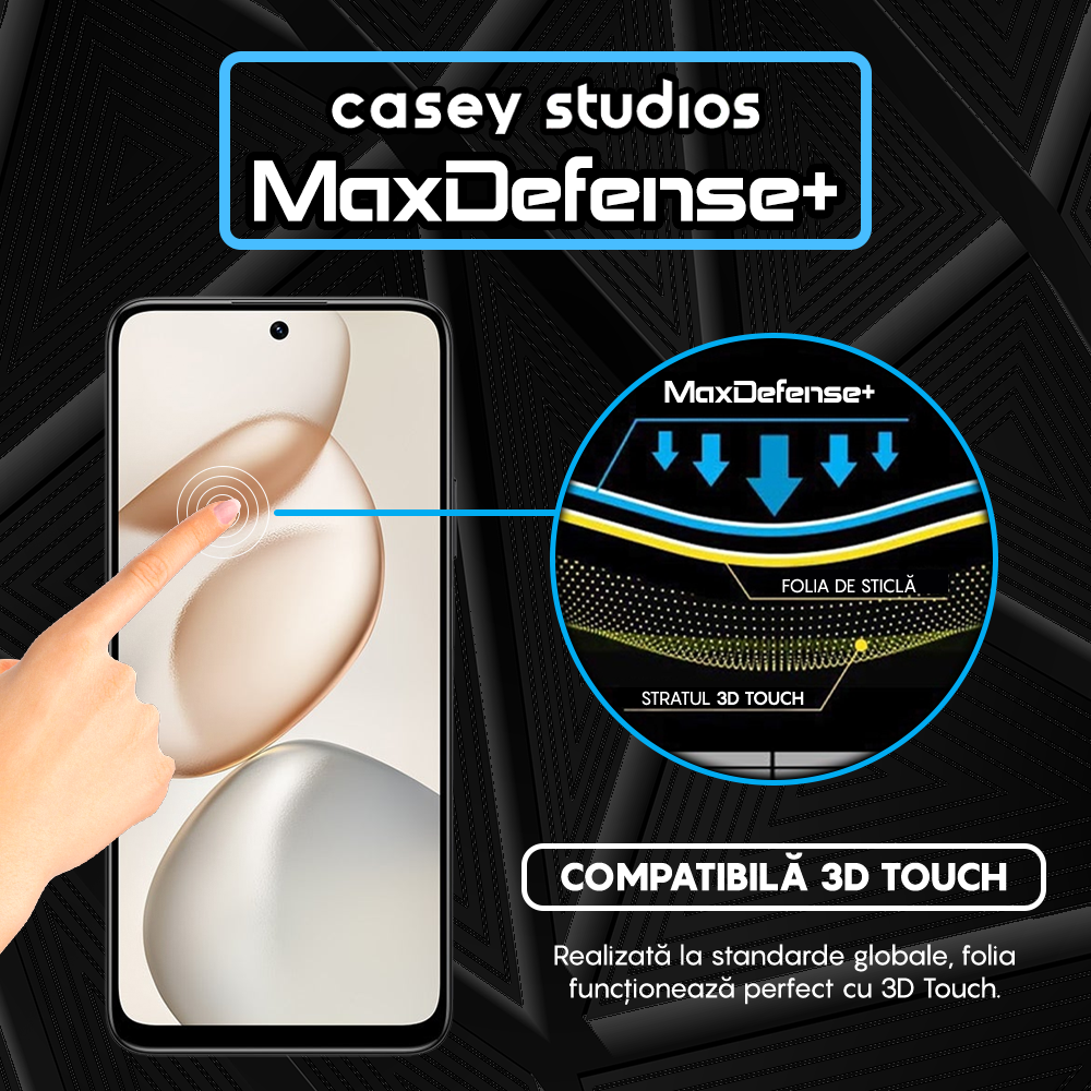 MaxDefense+ Glass Film - Honor X7d - Black