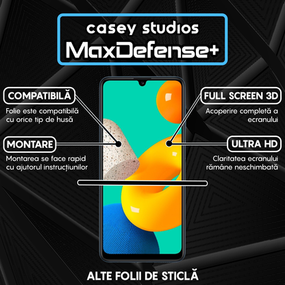 MaxDefense+ Glass Film - Samsung Galaxy M32 4G - Black