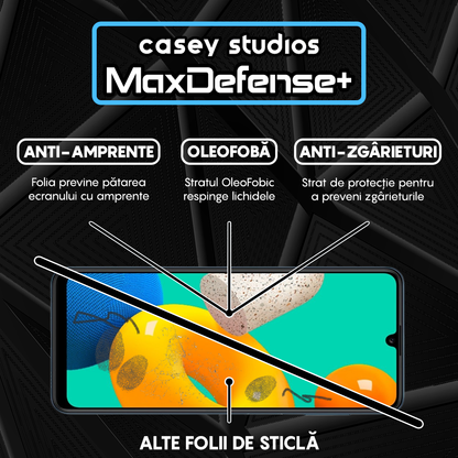MaxDefense+ Glass Film - Samsung Galaxy M32 4G - Black
