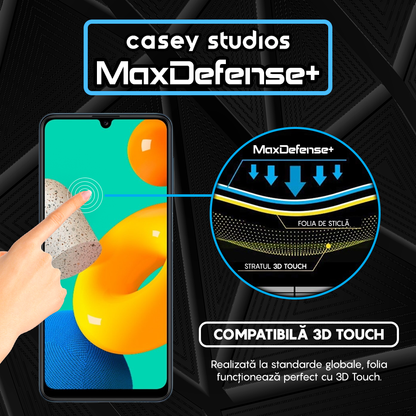 MaxDefense+ Glass Film - Samsung Galaxy M32 4G - Black