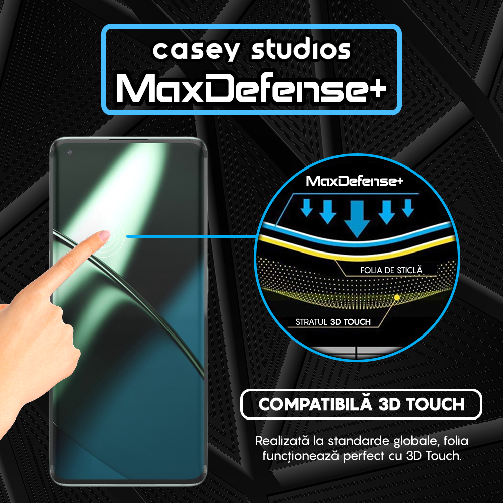MaxDefense+ Glass Film - OnePlus 10 Pro/11 - Black