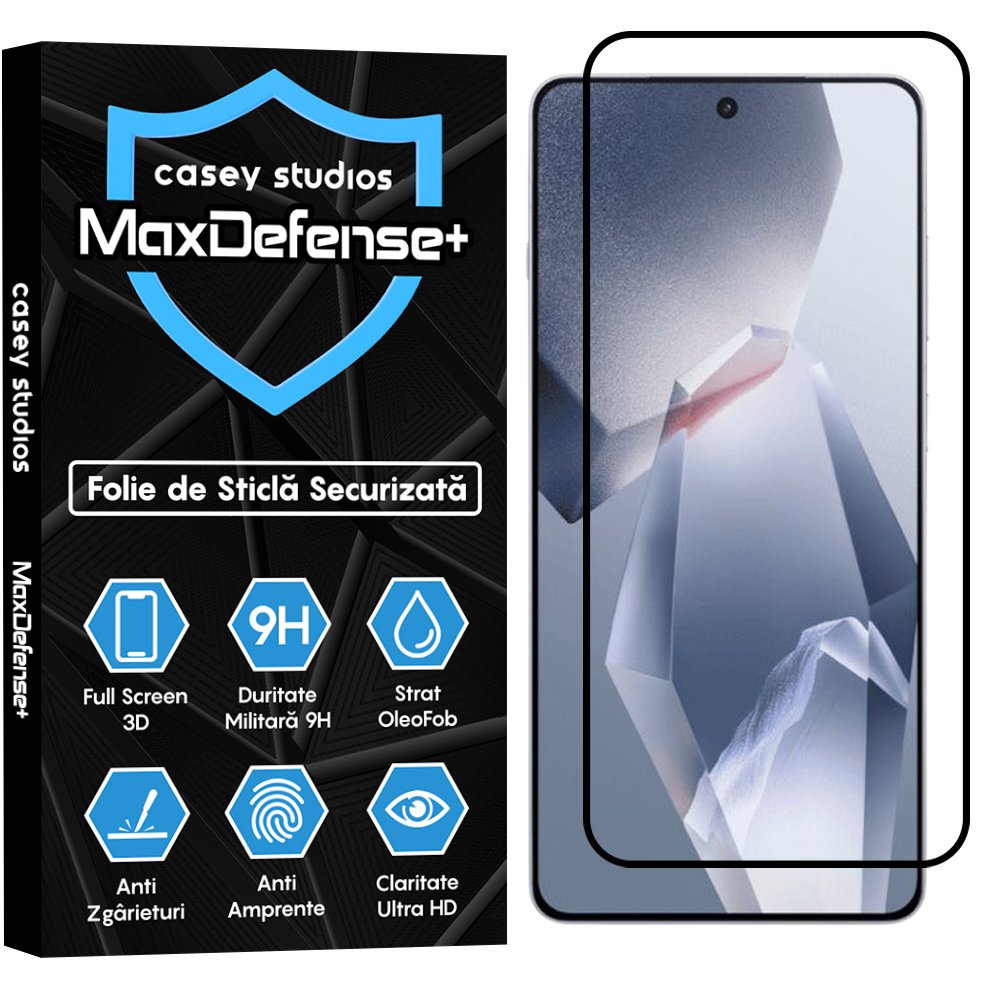 MaxDefense+ Glass Film - OnePlus Ace 5 Pro - Black