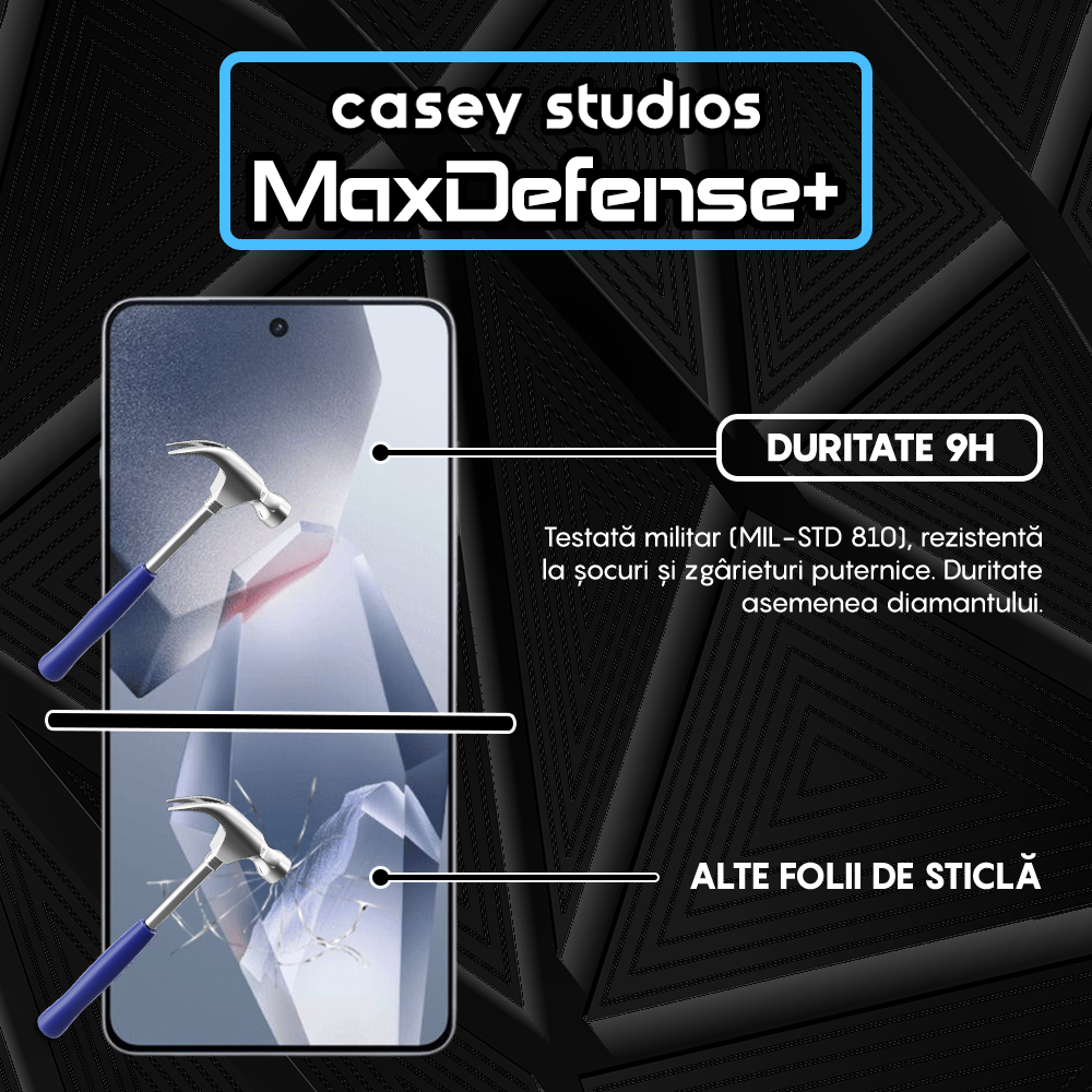 MaxDefense+ Glass Film - OnePlus Ace 5 Pro - Black
