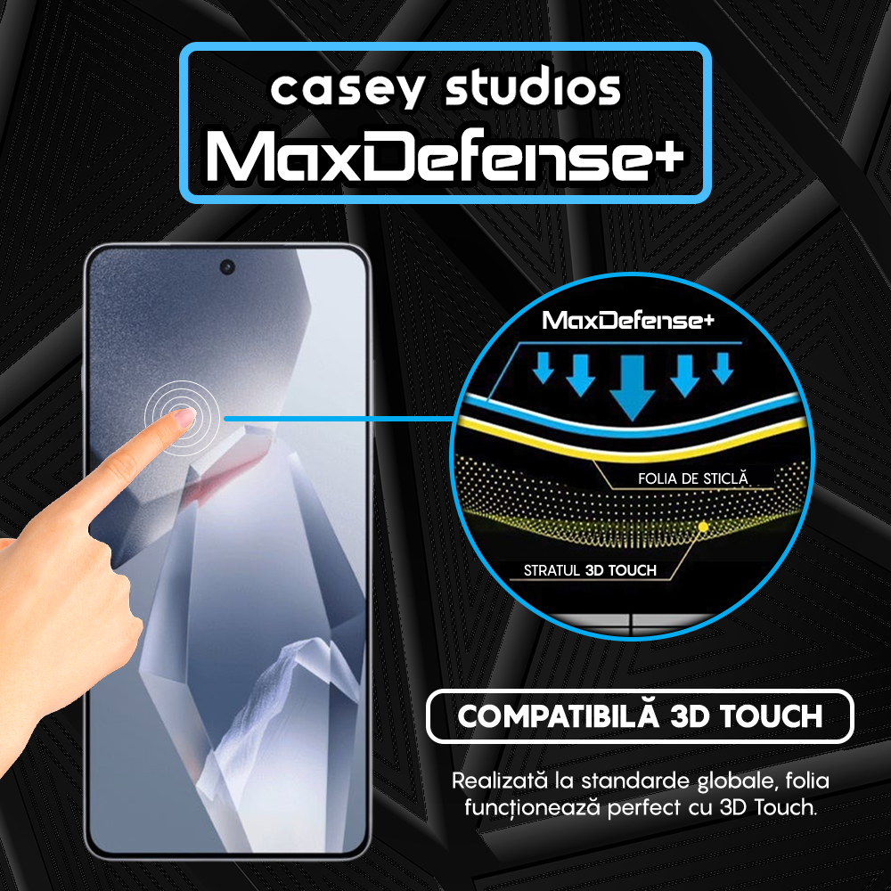 MaxDefense+ Glass Film - OnePlus Ace 5 Pro - Black