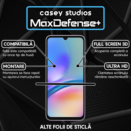 MaxDefense+ Glass Film - Samsung Galaxy A05/A05s - Black