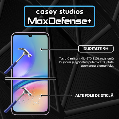 MaxDefense+ Glass Film - Samsung Galaxy A05/A05s - Black