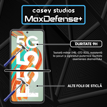 MaxDefense+ Glass Film - Samsung Galaxy F55 - Black
