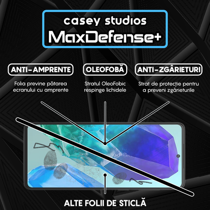 MaxDefense+ Glass Film - Samsung Galaxy M55 - Black