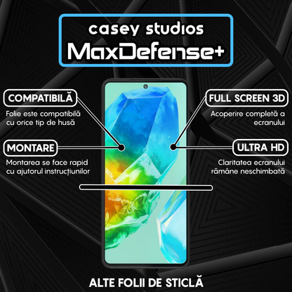 MaxDefense+ Glass Film - Samsung Galaxy M55s - Black