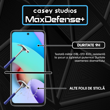 MaxDefense+ Glass Film - Xiaomi Redmi 10/Redmi 10 2022 - Black