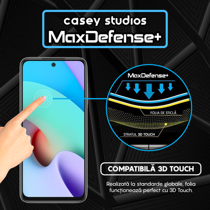 MaxDefense+ Glass Film - Xiaomi Redmi 10/Redmi 10 2022 - Black