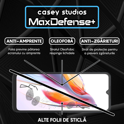 MaxDefense+ Glass Film - Xiaomi Redmi 10C/12C - Black