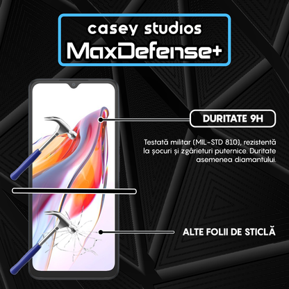 MaxDefense+ Glass Film - Xiaomi Redmi 10C/12C - Black