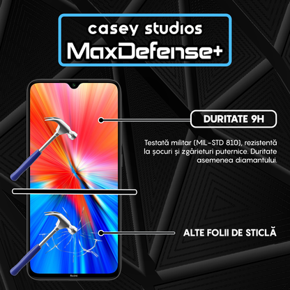 MaxDefense+ Glass Film - Xiaomi Redmi Note 8/Redmi Note 8 2021 - Black
