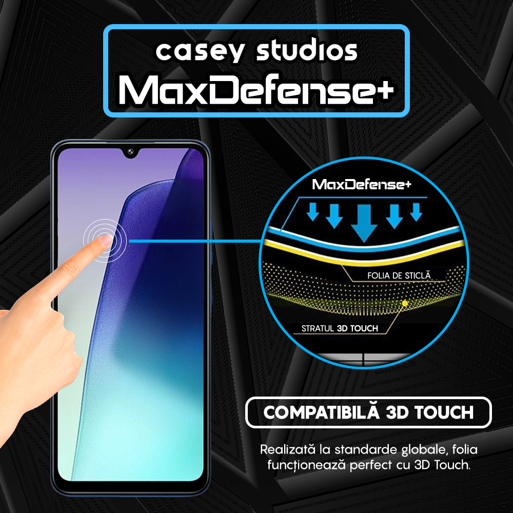 MaxDefense+ Glass Film - Xiaomi Poco C75 5G - Black