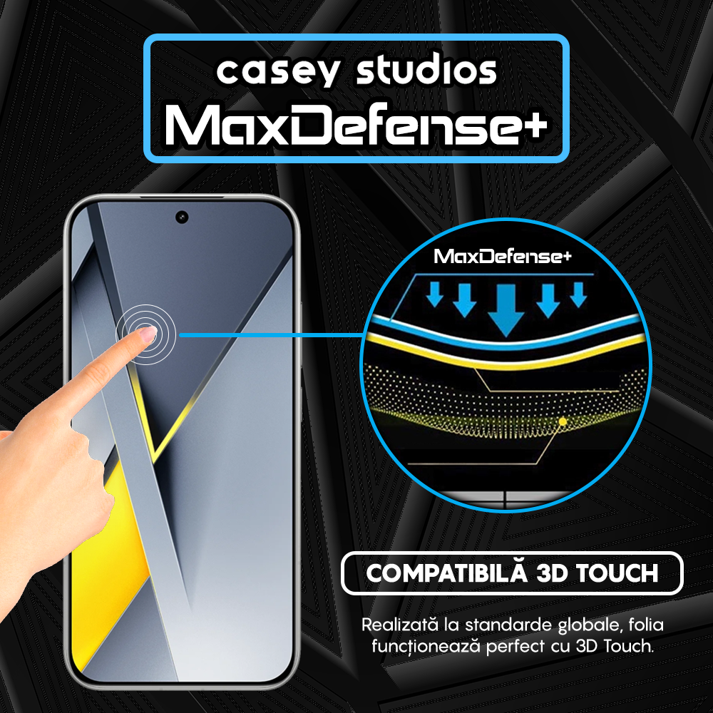 MaxDefense+ Glass Film - POCO F8 Pro - Black
