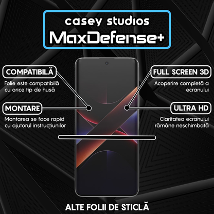 MaxDefense+ Glass Film - Xiaomi Poco X7 - Black