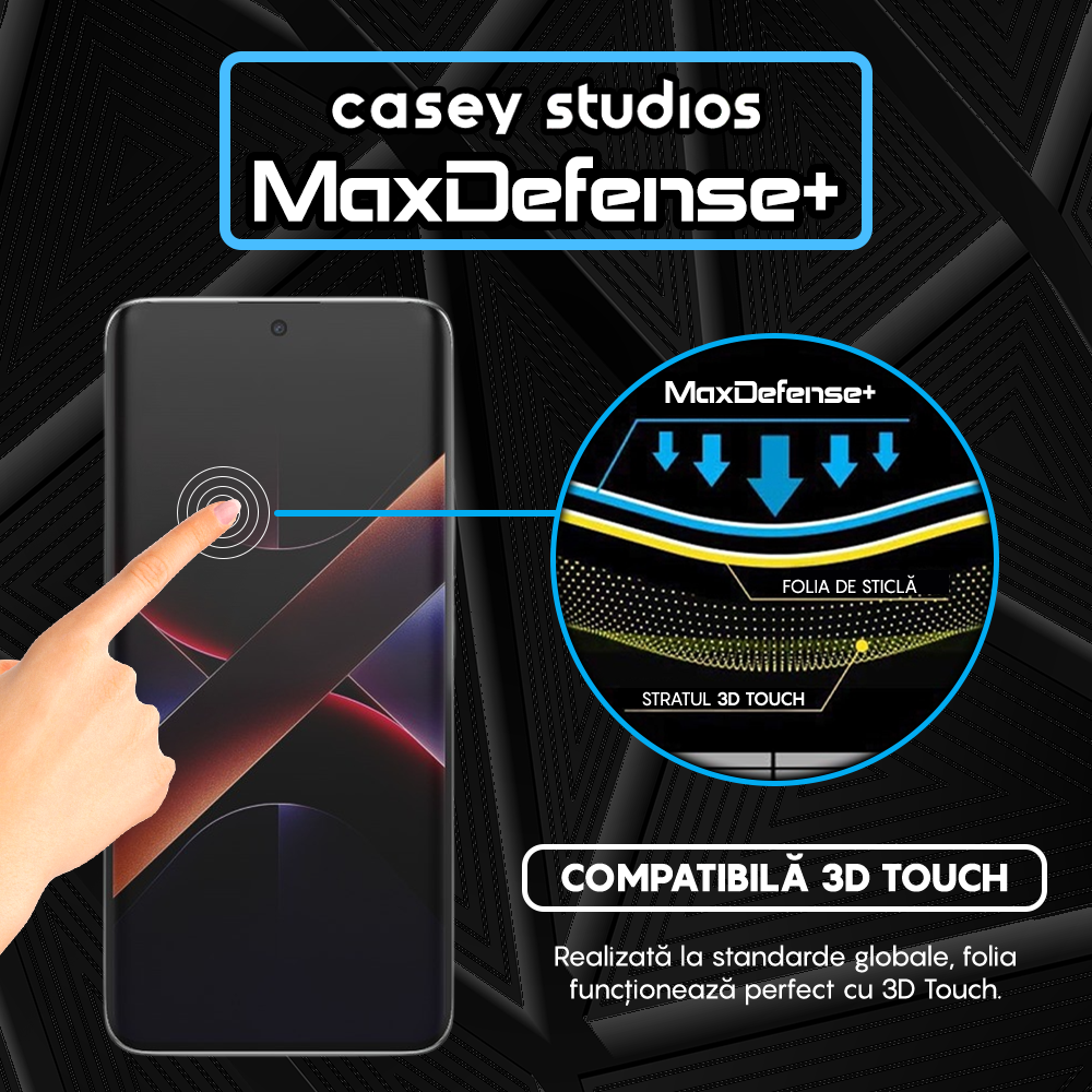 MaxDefense+ Glass Film - Xiaomi Poco X7 - Black