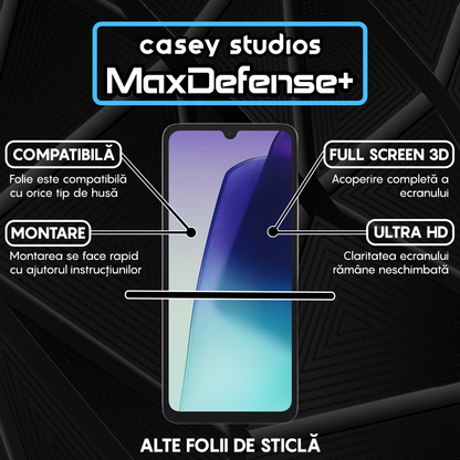 MaxDefense+ Glass Film - Xiaomi Redmi 14C - Black