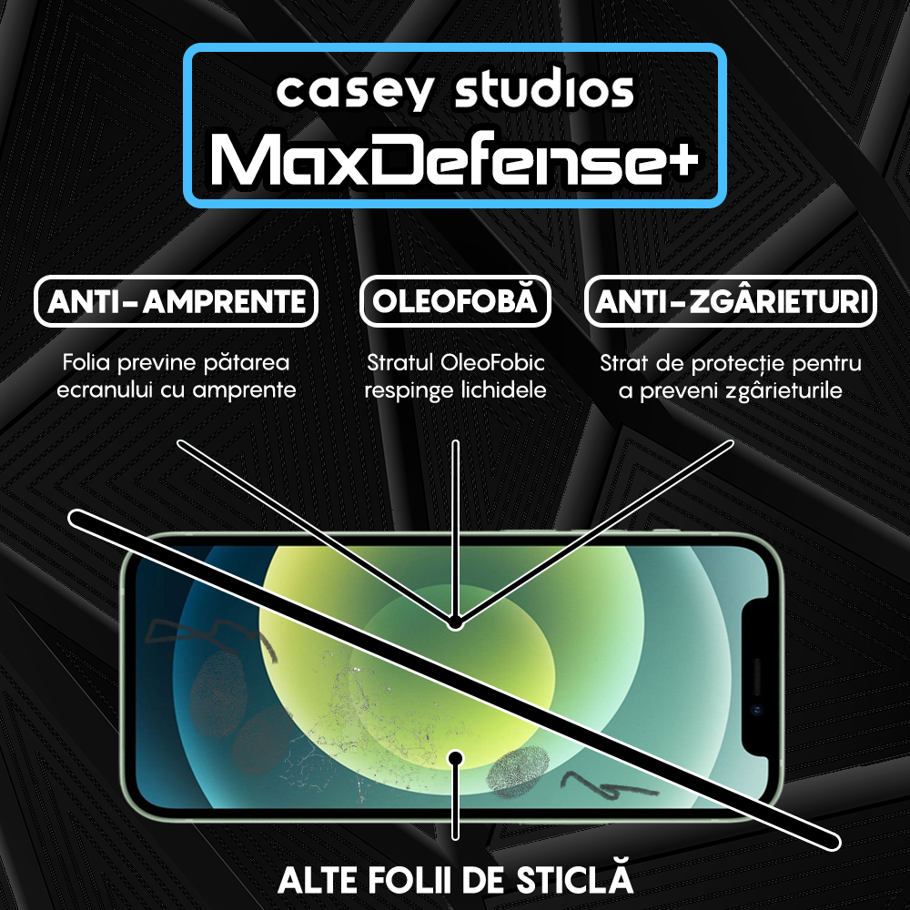 MaxDefense+ Glass Film - iPhone 12 Mini - Matte