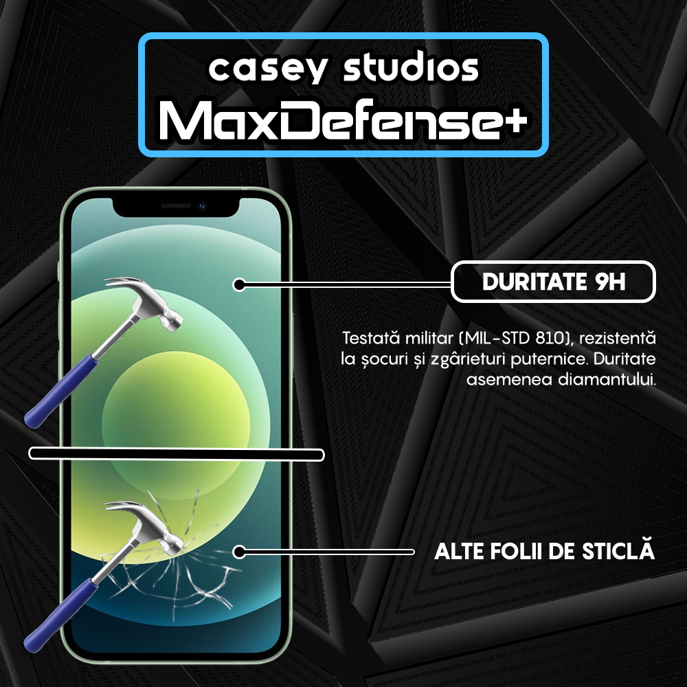 MaxDefense+ Glass Film - iPhone 12 Mini - Matte