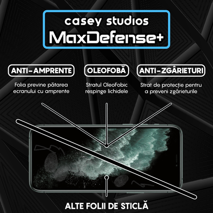 Folie Sticla MaxDefense+ - iPhone 11 Pro - Matte