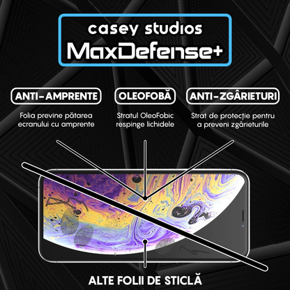 MaxDefense+ Glass Film - iPhone X/XS - Matte