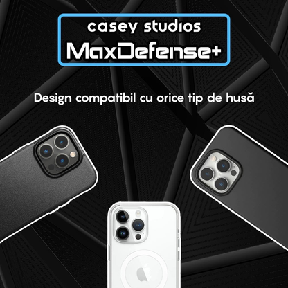 Set 2x Folie Camera MaxDefense+ - iPhone 12 Pro Max - Clear