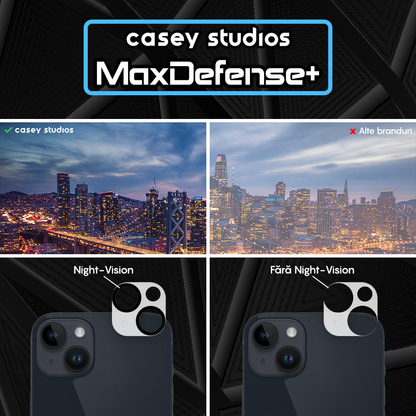 Set 2x Folie Camera MaxDefense+ - iPhone 13/13 Mini - Clear